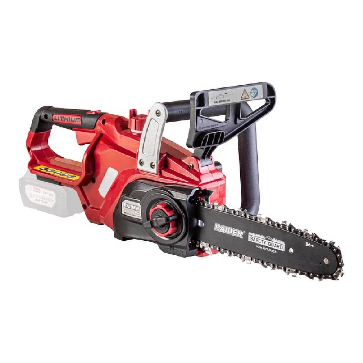 RAIDER R20 Solo Αλυσοπρίονο μπαταρίας 20V 3kg με λάμα 25cm RDP-SCHS20 075710 RAIDER R20 Solo Αλυσοπρίονο μπαταρίας 20V 3kg με λάμα 25cm RDP-SCHS20 075710