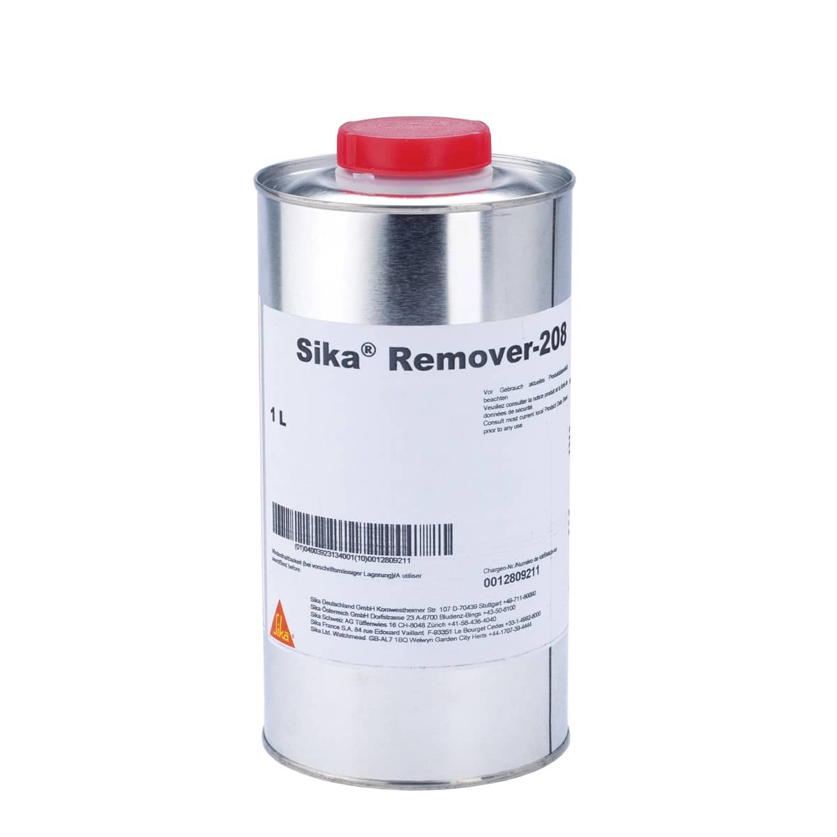SIKA 117569 SIKA® REMOVER 208 SIKA 117569 SIKA® REMOVER 208