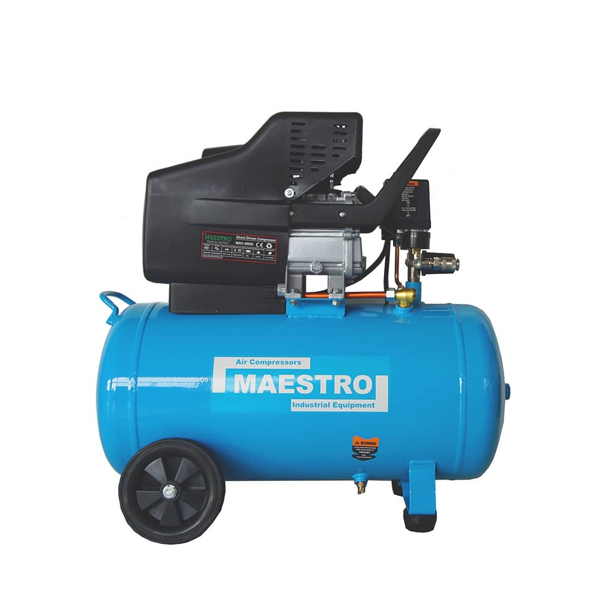 Maestro MAC-50DD AΕΡΟΣΥΜΠΙΕΣΤΗΣ ΜΟΝΟΜΠΛΟΚ 1/Φ - 50 LT - 2.5HP - 1.8KW - 8BAR Maestro MAC-50DD AΕΡΟΣΥΜΠΙΕΣΤΗΣ ΜΟΝΟΜΠΛΟΚ 1/Φ - 50 LT - 2.5HP - 1.8KW - 8BAR