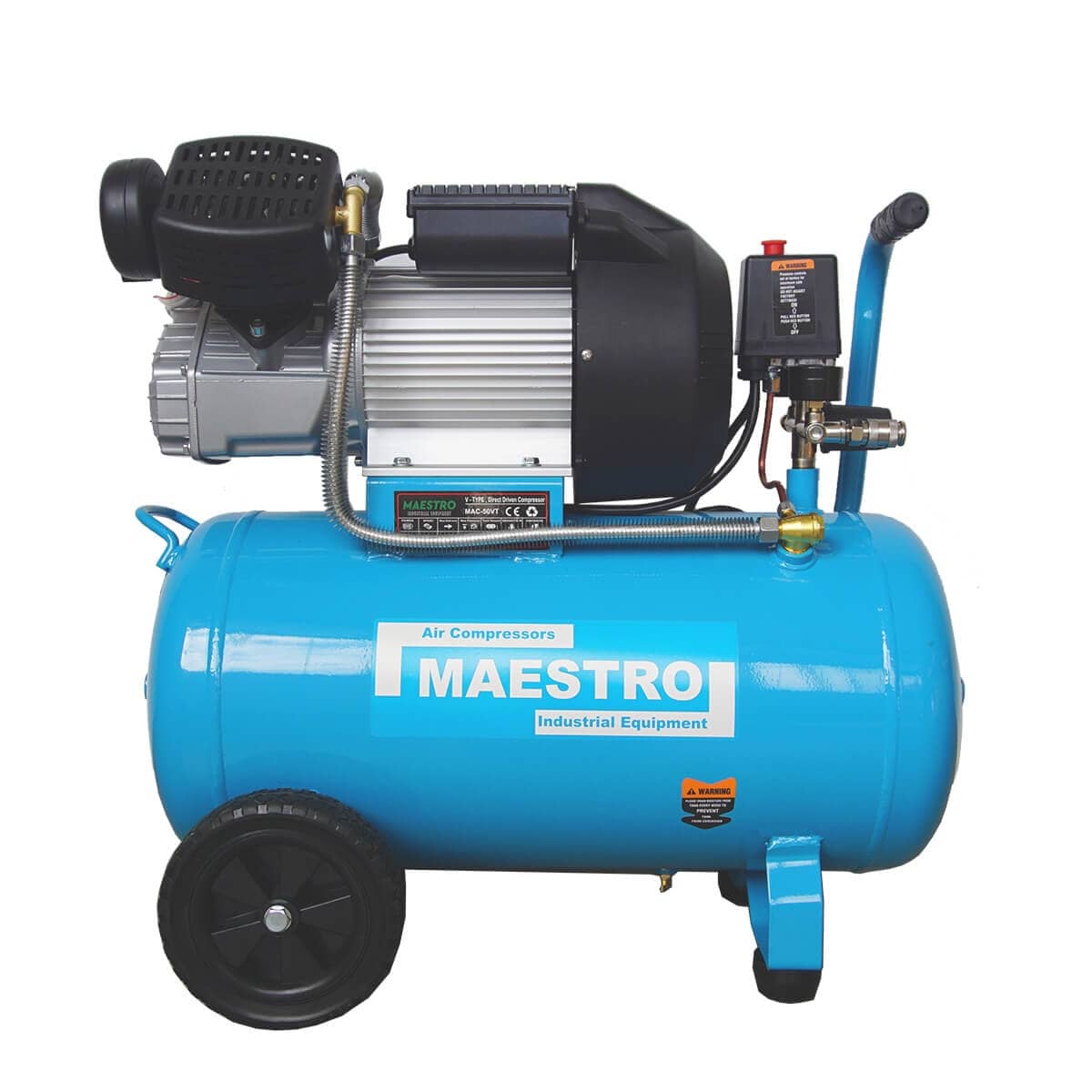 Maestro MAC-50VT ΑΕΡΟΣΥΜΠΙΕΣΤΗΣ ΜΟΝΟΜΠΛΟΚ ΚΕΦΑΛΗΣ ΤΥΠΟΥ "V" 1/Φ - 50 LT - 3HP - 1.5KW - 8BAR Maestro MAC-50VT ΑΕΡΟΣΥΜΠΙΕΣΤΗΣ ΜΟΝΟΜΠΛΟΚ ΚΕΦΑΛΗΣ ΤΥΠΟΥ "V" 1/Φ - 50 LT - 3HP - 1.5KW - 8BAR