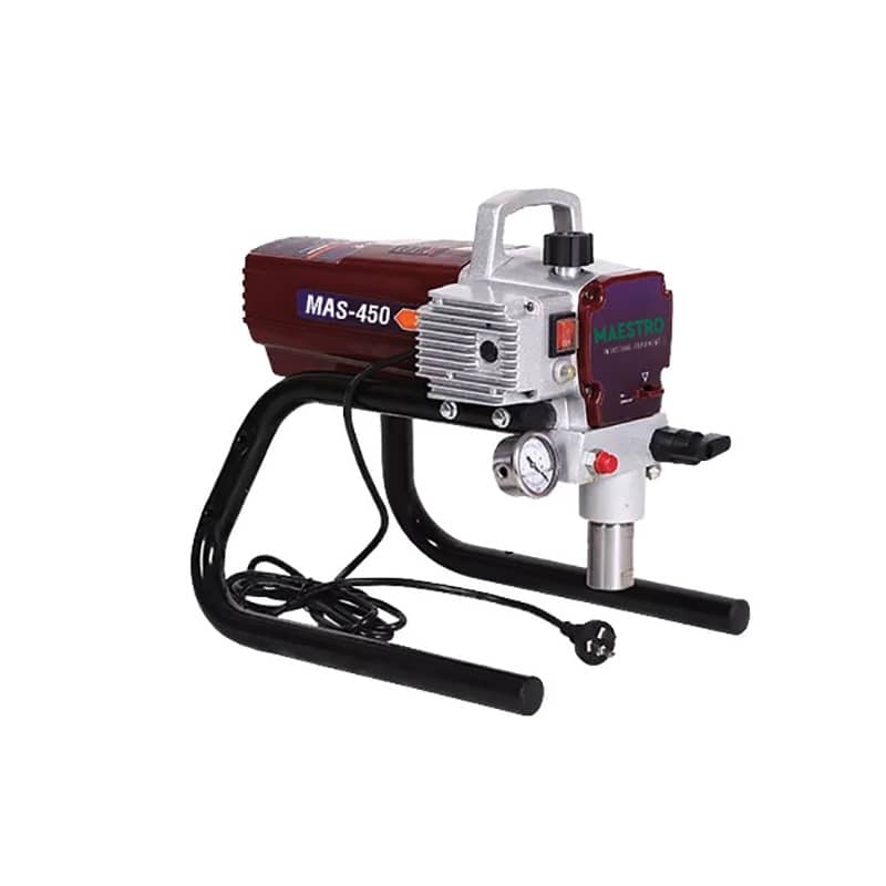 Maestro MAS-450 AIRLESS ΗΛΕΚΤΡΙΚΗ ΑΝΤΛΙΑ ΒΑΦΗΣ 228 BAR Maestro MAS-450 AIRLESS ΗΛΕΚΤΡΙΚΗ ΑΝΤΛΙΑ ΒΑΦΗΣ 228 BAR