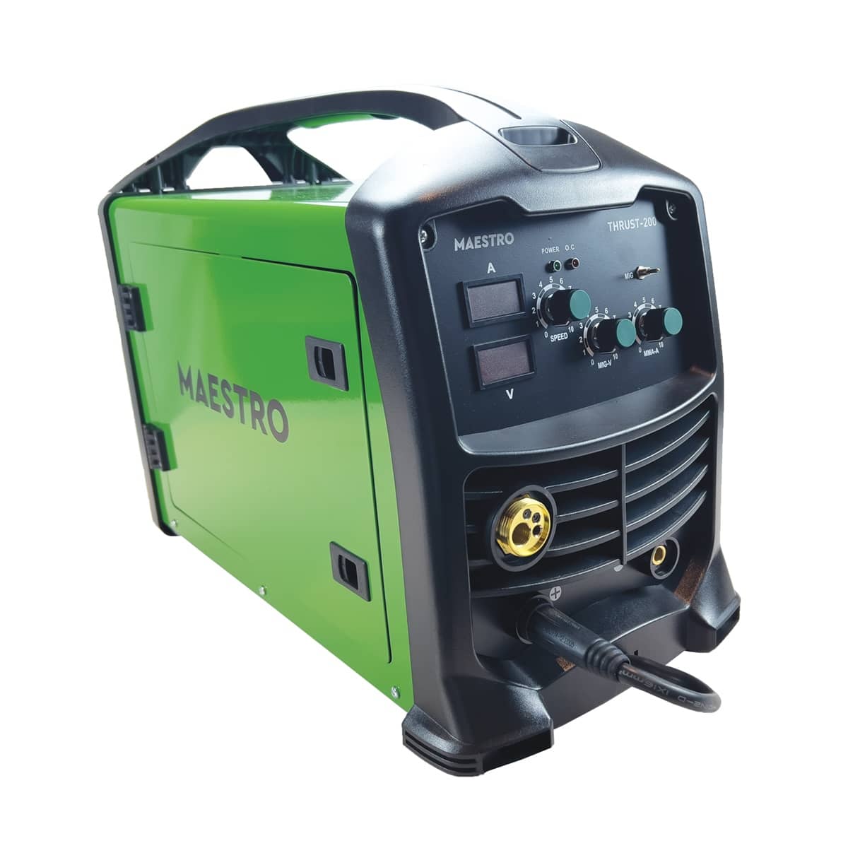 Maestro THRUST-200 INVERTER ΣΥΡΜΑΤΟΣ ΚΑΙ ΗΛΕΚΤΡΟΔΙΟΥ MIG/MAG/MMA ΤΕΧΝΟΛΟΓΙΑΣ IGBT (200AH) Maestro THRUST-200 INVERTER ΣΥΡΜΑΤΟΣ ΚΑΙ ΗΛΕΚΤΡΟΔΙΟΥ MIG/MAG/MMA ΤΕΧΝΟΛΟΓΙΑΣ IGBT (200AH)
