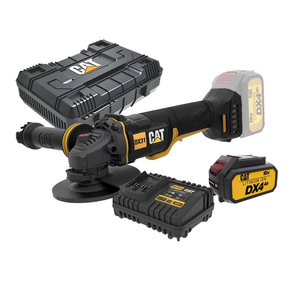 CAT Combo-12 Γωνιακός τροχός μπαταρίας 125mm DX314B + κασετίνα -50% + δώρο μπαταρία 4.0ah DXB4 + δώρο διπλό φορτιστή DXC42 CAT Combo-12 Γωνιακός τροχός μπαταρίας 125mm DX314B + κασετίνα -50% + δώρο μπαταρία 4.0ah DXB4 + δώρο διπλό φορτιστή DXC42