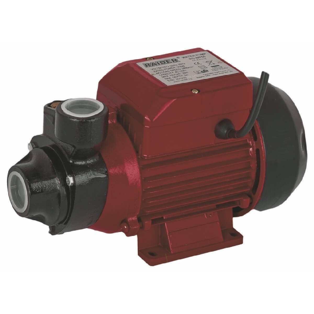 RAIDER Αντλία ηλεκ. περιφερειακή νερού RD-PK60 370W 070101 RAIDER Αντλία ηλεκ. περιφερειακή νερού RD-PK60 370W 070101