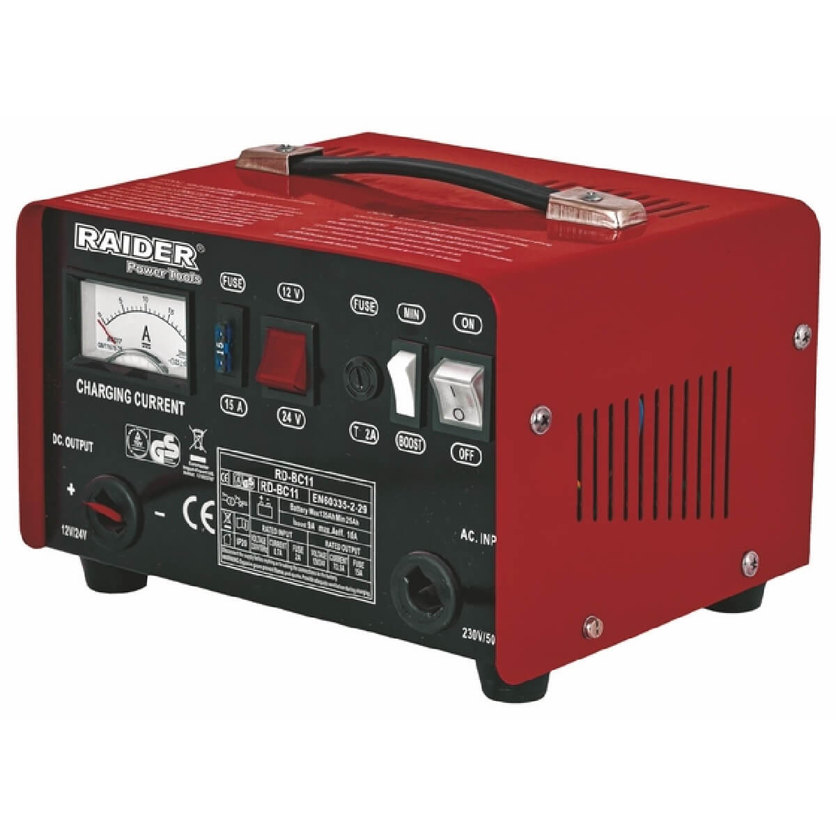 RAIDER Φορτιστής μπαταρίας RD-BC11 110W/9A 129963 RAIDER Φορτιστής μπαταρίας RD-BC11 110W/9A 129963